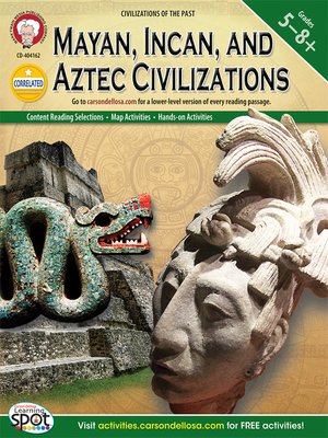 cover image of Mayan, Incan, and Aztec Civilizations, Grades 5 - 8